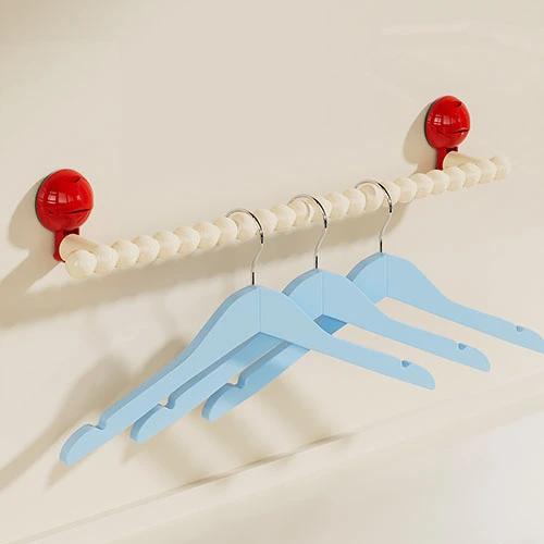 Suction Cup Ball Towel Rack