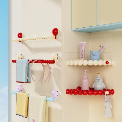 Suction Cup Ball Towel Rack