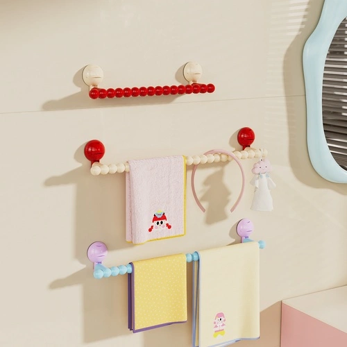 Suction Cup Ball Towel Rack