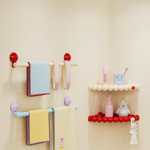 Suction Cup Ball Towel Rack