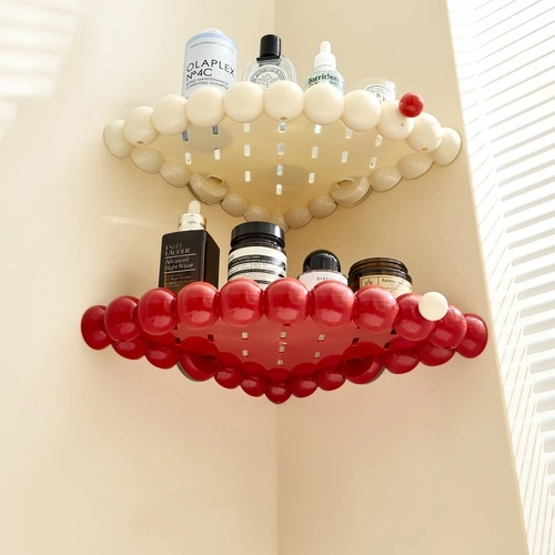 Suction Cup Round Ball Storage Rack