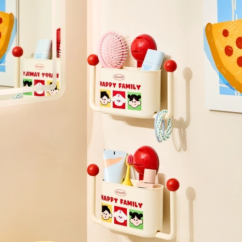 Suction Cup Round Storage Rack