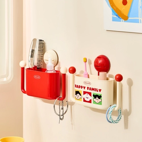 Suction Cup Round Storage Rack