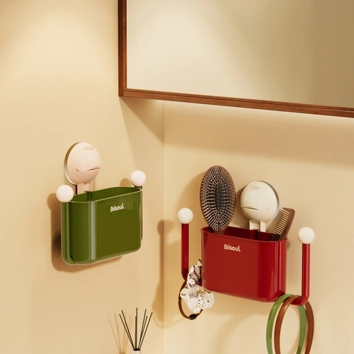 Suction Cup Round Storage Rack