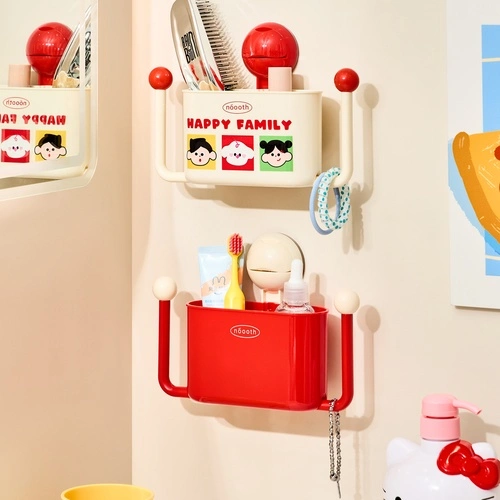 Suction Cup Round Storage Rack