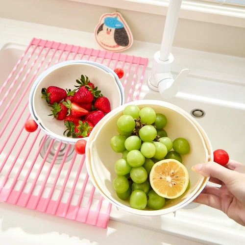 Flip-Top Drain Basket