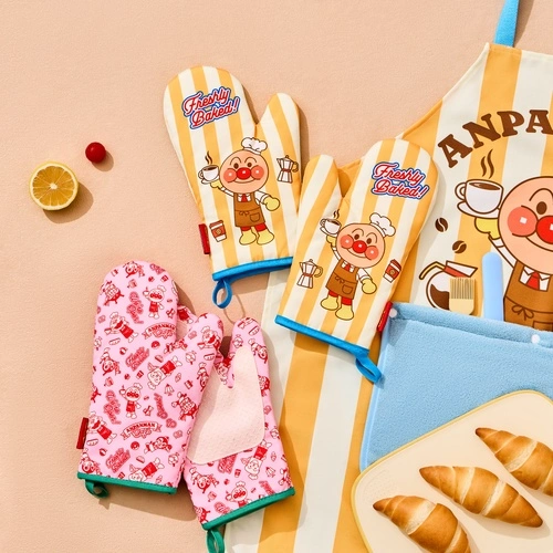 Anpanman Heat-Resistant Gloves