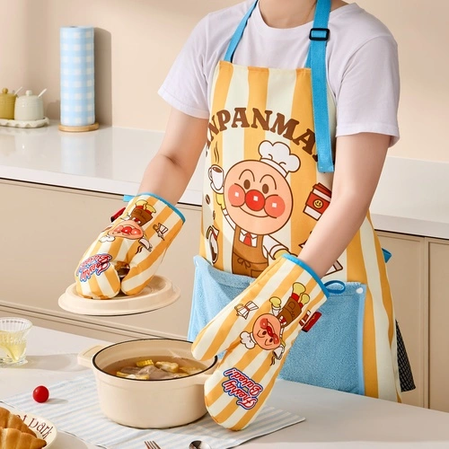 Anpanman Heat-Resistant Gloves