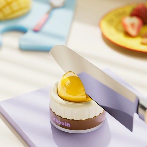 Spherical Suction-Cup Knife Sharpener