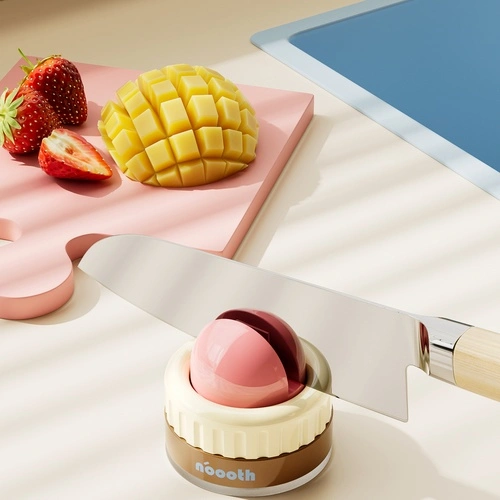 Spherical Suction-Cup Knife Sharpener