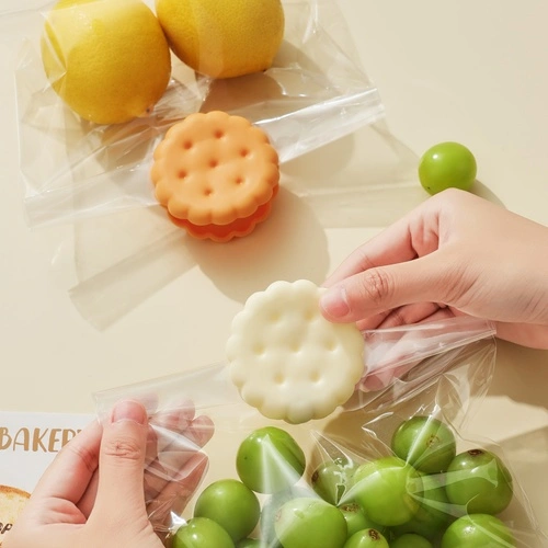 Cookie-Shaped Snack Clip 2-Pcs