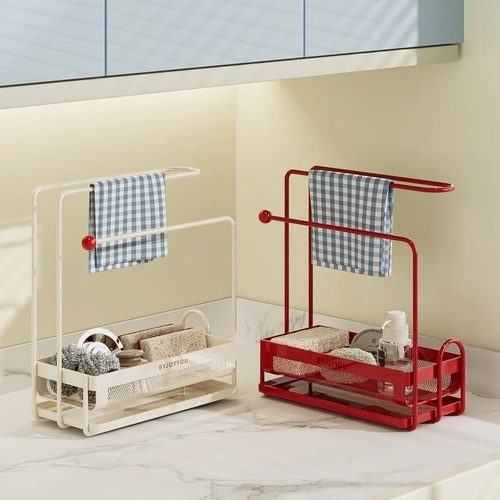 Countertop Mesh Cloth Rack