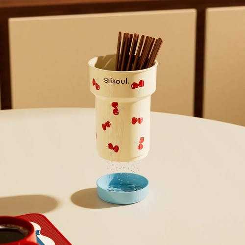Cylindrical Chopstick Holder