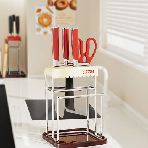 Holiday Stainless Steel Knife Holder