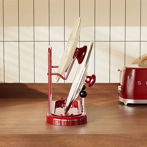 Round Tabletop Double-layer Pot Lid Rack