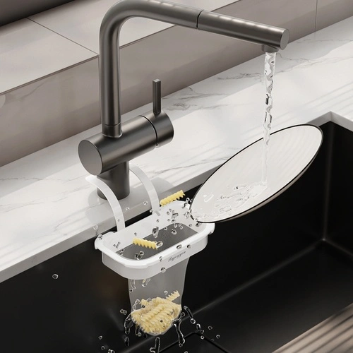 Suction Cup Sink Filter Rack