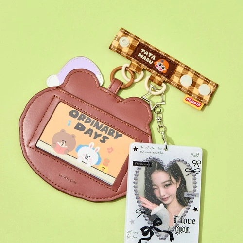 Peach-shaped pill bag with pendant extension buckle