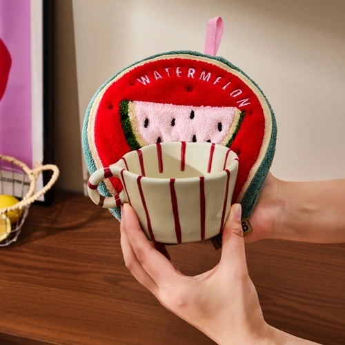 Retro Fruit Series Hand Towel