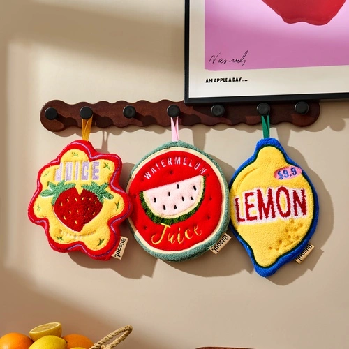 Retro Fruit Series Hand Towel