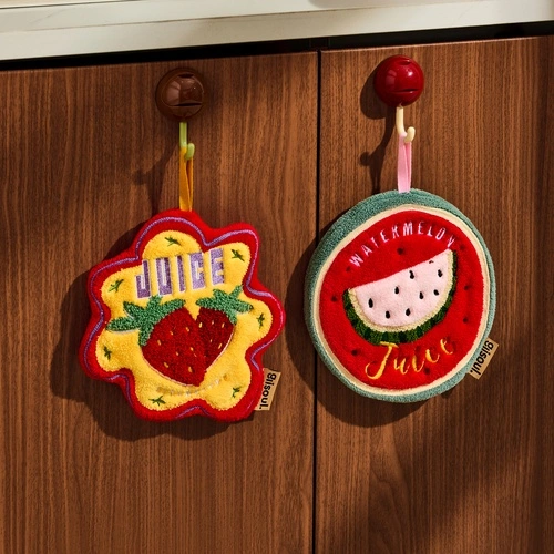 Retro Fruit Series Hand Towel