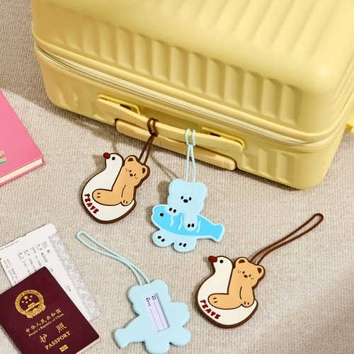 Bear Travel Luggage Tag