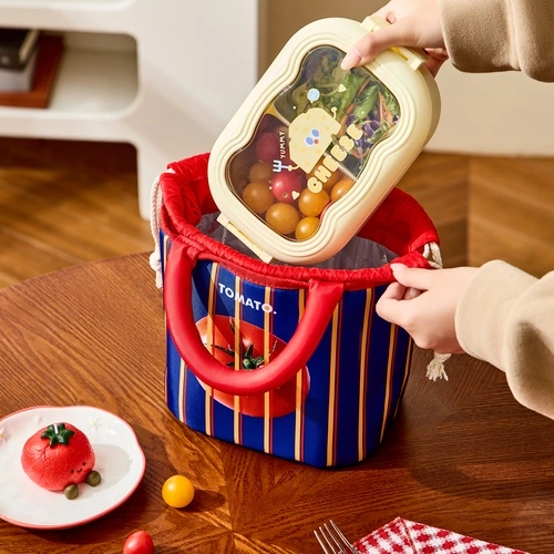 Blocked Tomato Insulated Commuter Bag