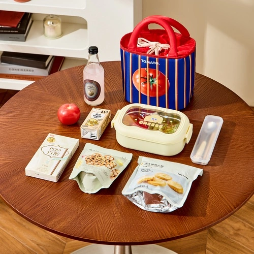 Blocked Tomato Insulated Commuter Bag