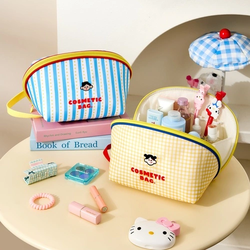 Open-top Makeup Bag