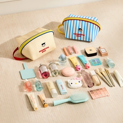 Open-top Makeup Bag