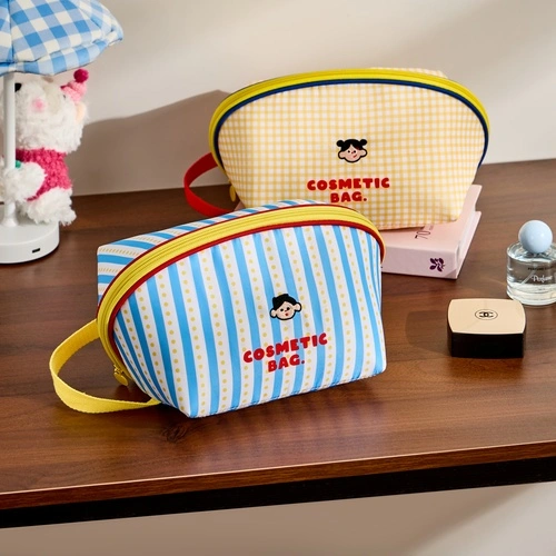 Open-top Makeup Bag