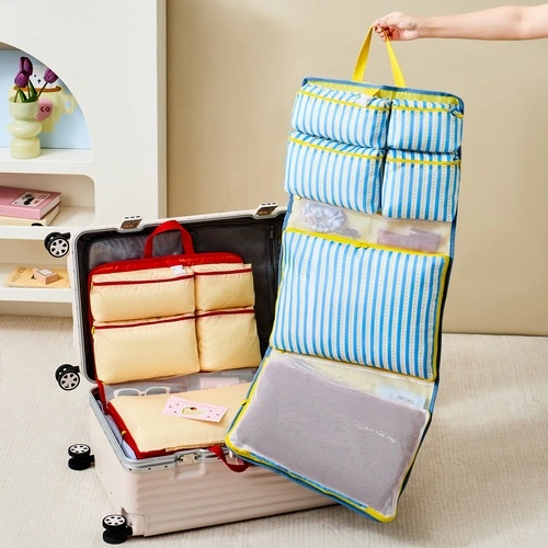 Travel Storage Hanging Bag, Seven Compartments