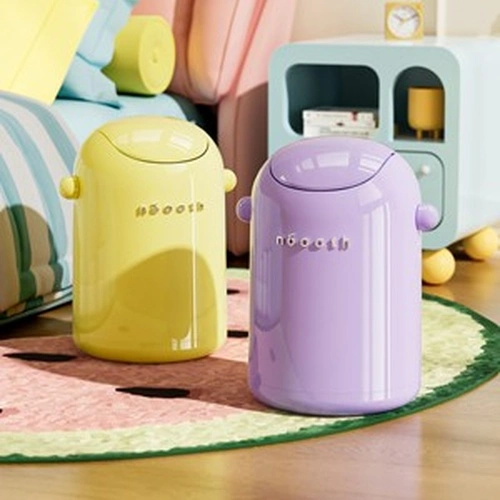 Eva Flip-Top Trash Can Vintage