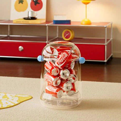 Eva Flip-Top Trash Can Vintage