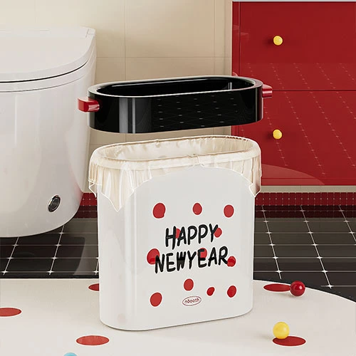 Handle Narrow-slot Trash Can