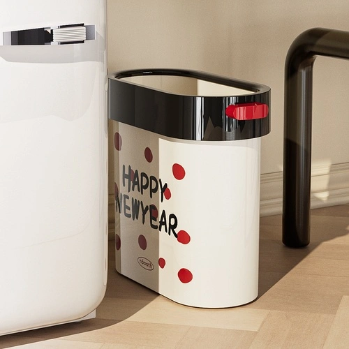 Handle Narrow-slot Trash Can