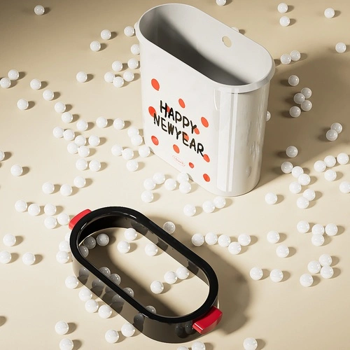 Handle Narrow-slot Trash Can