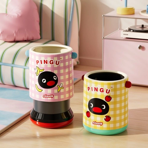 Round-handled Living Room Trash Can