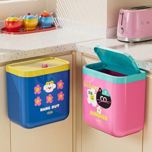 Wall-mounted Trash Can
