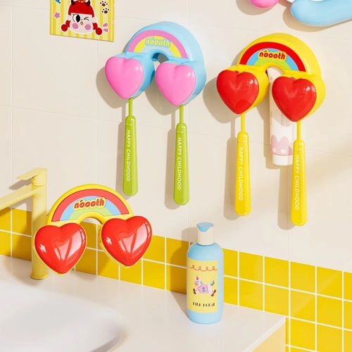 Encountering The Rainbow Toothpaste Toothbrush Holder