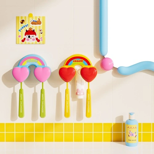 Encountering The Rainbow Toothpaste Toothbrush Holder