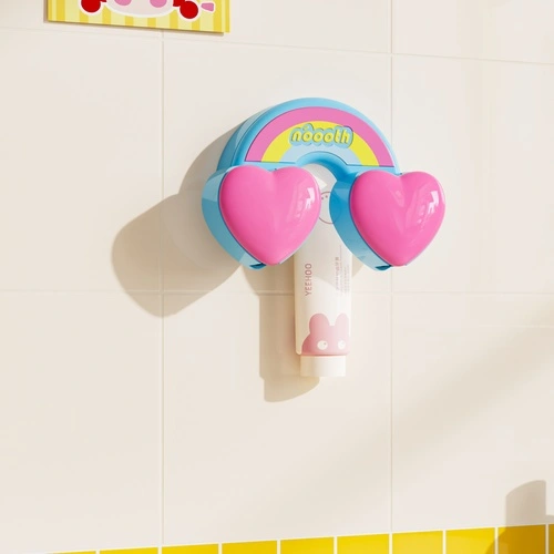Encountering The Rainbow Toothpaste Toothbrush Holder