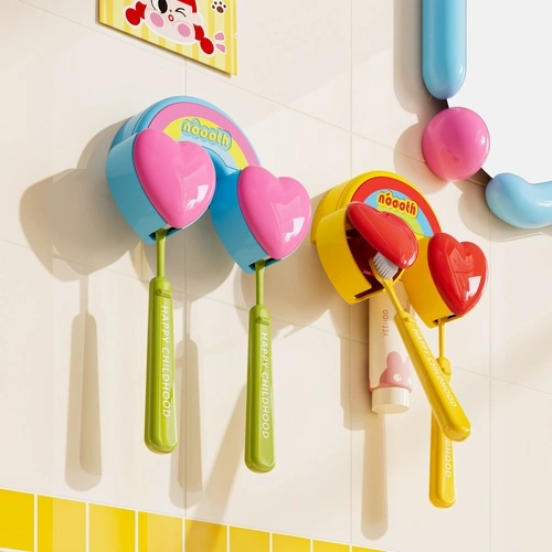 Encountering The Rainbow Toothpaste Toothbrush Holder
