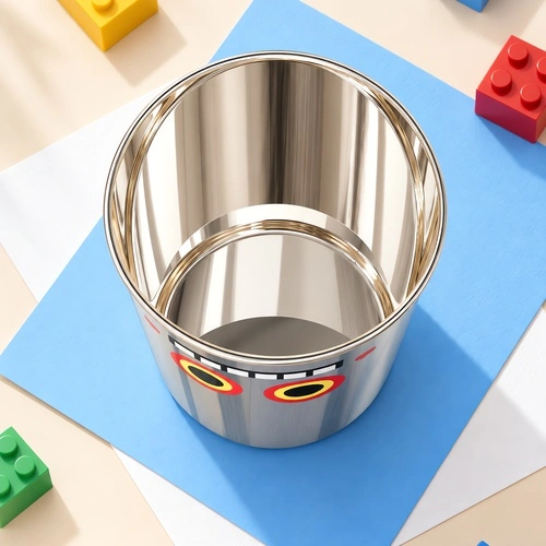 Tin Robot Mouthwash Cup Holder