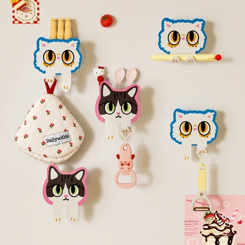 NINE MEOW Storage Adhesive Hook