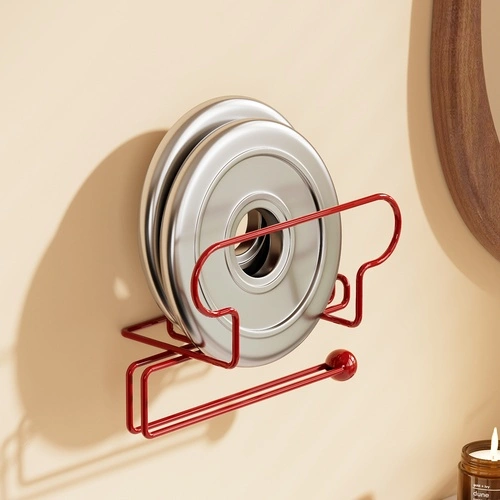 Round Paper Towel and Cloth Holder