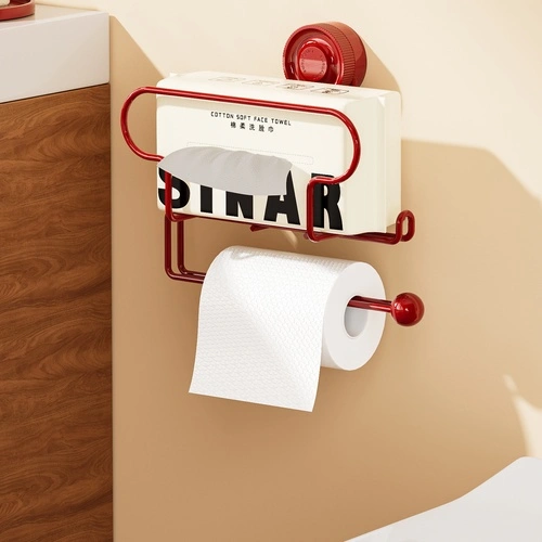 Round Paper Towel and Cloth Holder